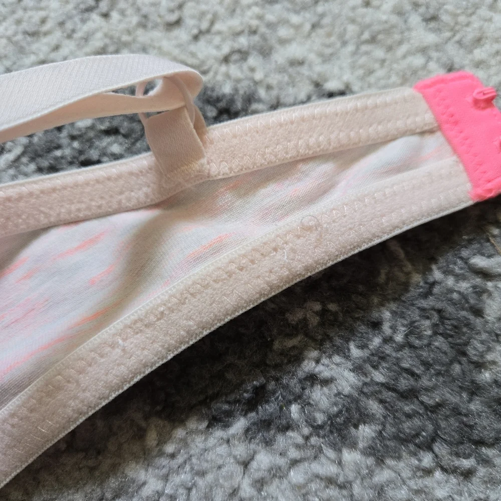 La Senza Remix Lightly Lined Balconnet Highlighter Pink Underwire Bra - Picture 12 of 12